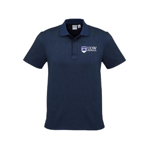 Picture of Biz Collection Mens Shadow Polo Shirt Cotton Rich Soft Feel Cross Dye